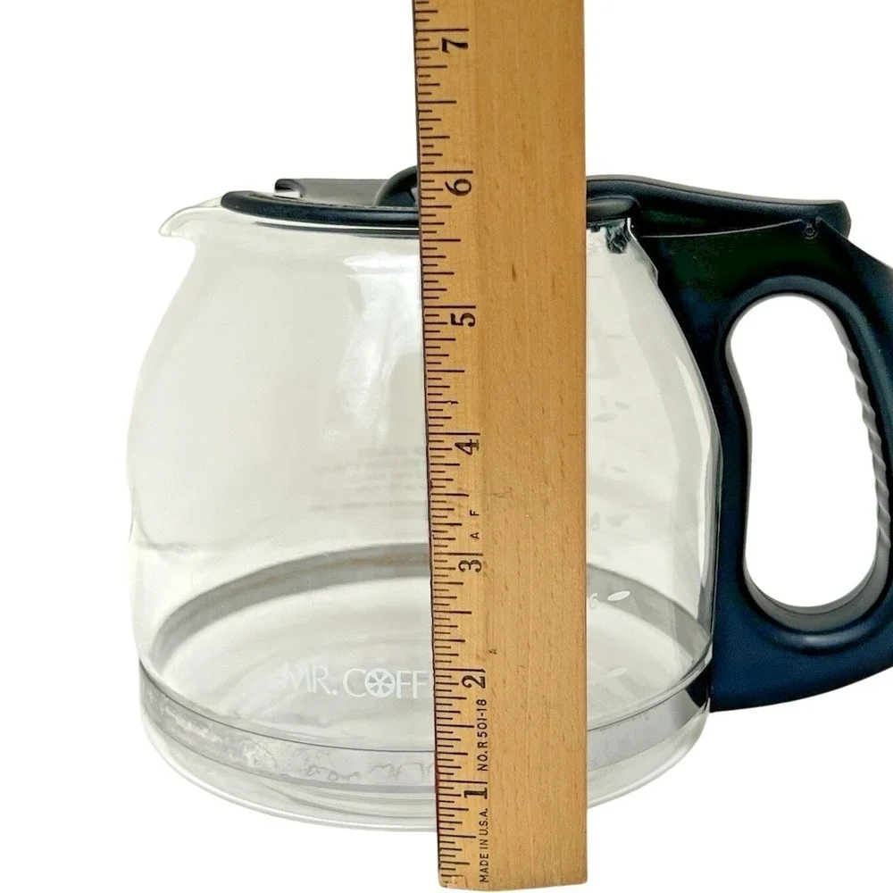 Coffee Carafe Mr Coffee Replacement Glass Modern Clear 12 Cup‎ Kitchen Accessory